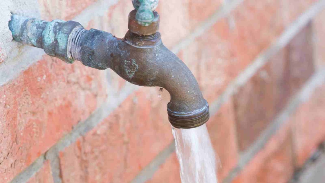 Can a leaking outside faucet cause damage to my home_ The Geiler Company