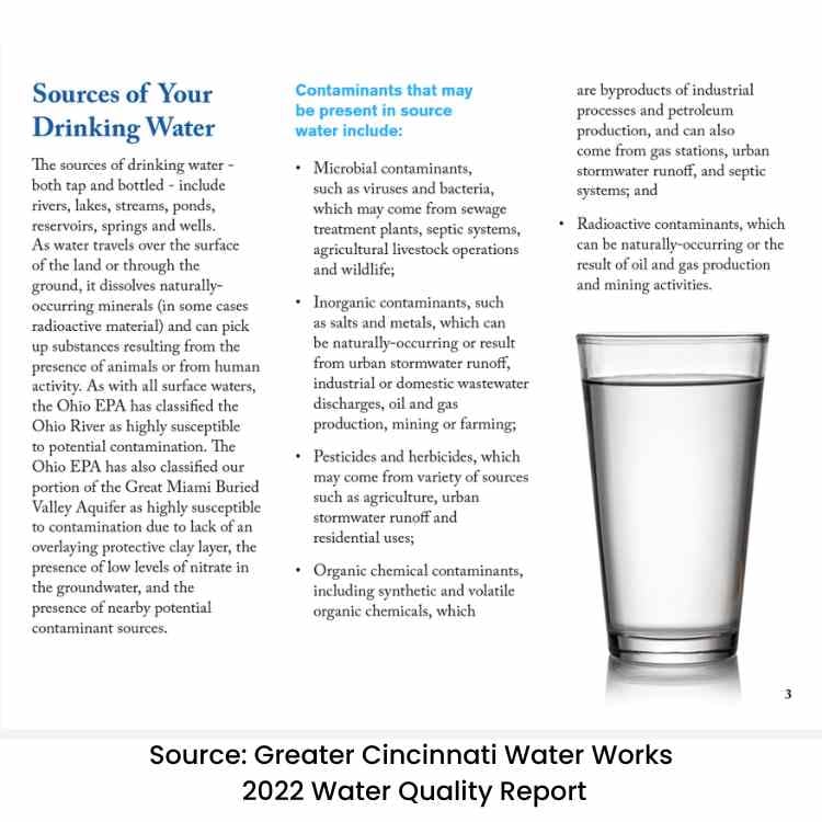 Greater Cincinnati Water Works  2022 Water Quality Report