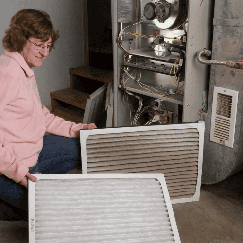 When Turning on Your Furnace Stinks Causes and Solutions for Odors_change your filter_ The Geiler Company