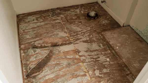 Why does my toilet rock back and forth_ uneven bathroom floorThe Geiler Company
