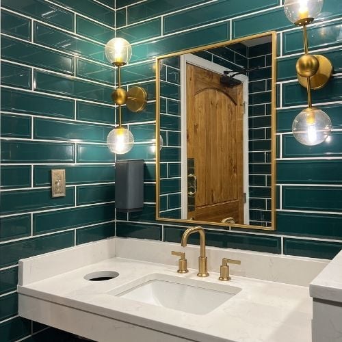 leak detection-hidden signs- water stainsBathroom Smells Like Mildew How Hidden Plumbing Leaks Make It Worse -The Geiler Company