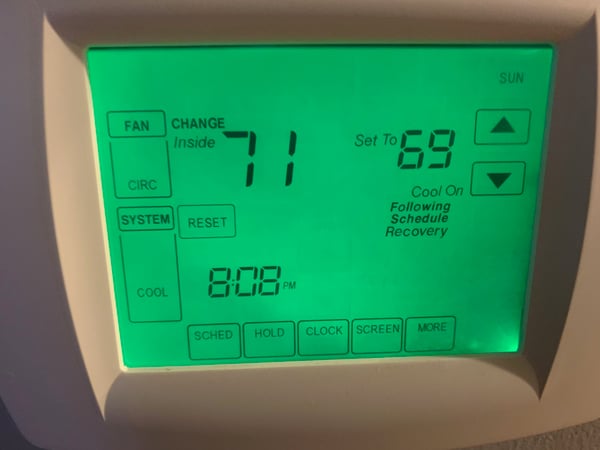 should i leave my ac fan on_the geiler company