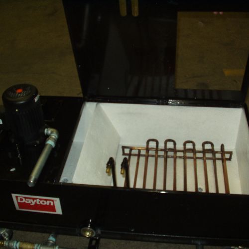 heat exchanger- top view process piping - The Geiler Company